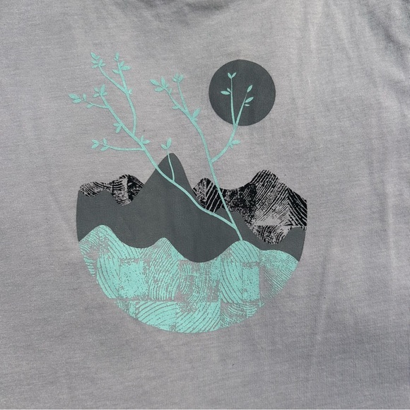 tentree Gray Tank Top with Mountain and Tree Graphic Design Women’s Size Medium - Picture 6 of 13